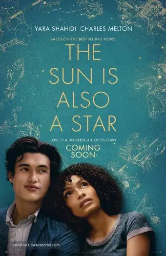 THE SUN IS ALSO A STAR filmposter.
