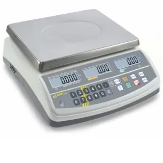 Winkelweegschalen. Kern RPB, dubbel weegbereik.