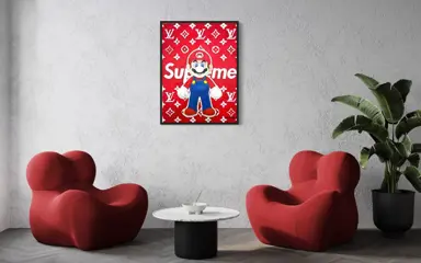Lacrymal (1990) - Mario sponsored by Supreme