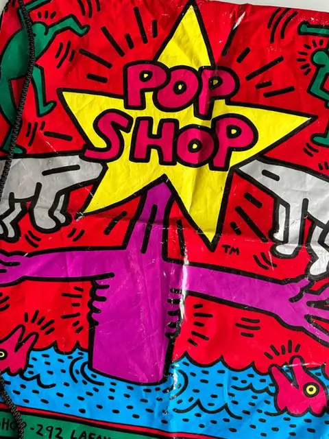 Keith Haring (1958-1990) - Pop Shop shopper