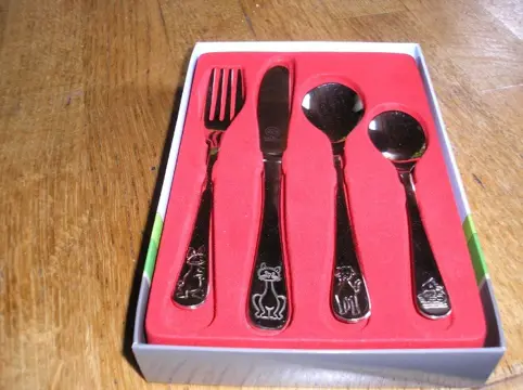 Kinderbestek - 3 en of 4 delig