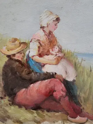 Cristaux Francis (1956) - Dimanche à la mer