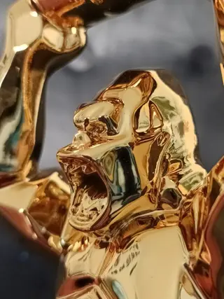Richard Orlinski (1966) - Kong Oil Baril Spirit Gold édition