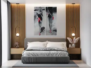 Janusz Haka (1951) - Day su tela Rosso Dittico B