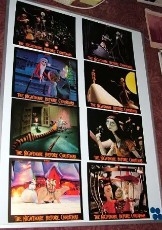 THE NIGHTMARE BEFORE CHRISTMAS lobbycard set.