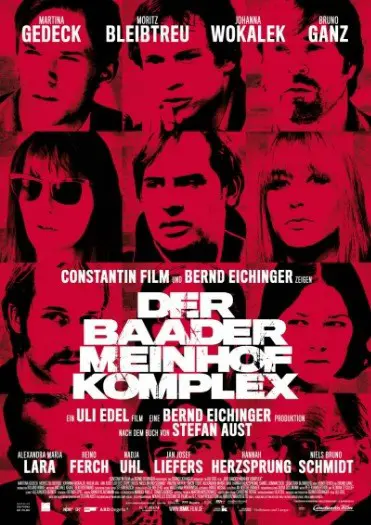 DER BAADER MEINHOF KOMPLEX filmposter.