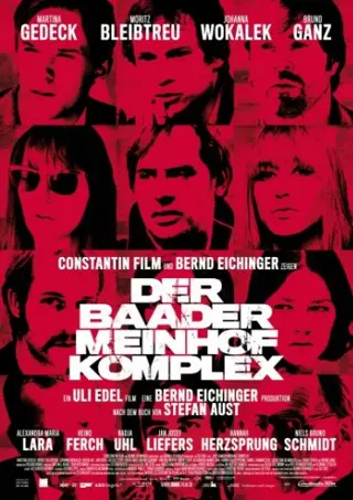 DER BAADER MEINHOF KOMPLEX filmposter.