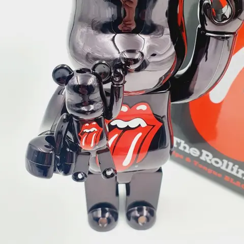 Medicom Toy x Rolling stones - Be@rbrick 400% 100% Rolling Stones