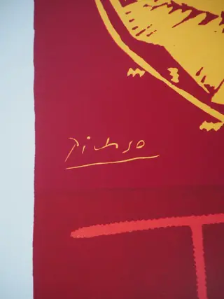 Pablo Picasso (1881-1973) - Toros en Vallauris