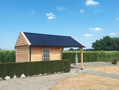 Tuinhuis in douglas hout