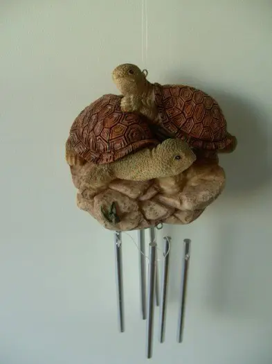 WINDGONG SCHILPADJES POLYSTONE Nieuw