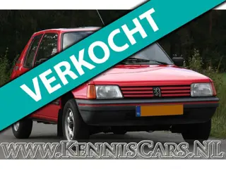 Peugeot 1986 205 Accent 3-door Coupe