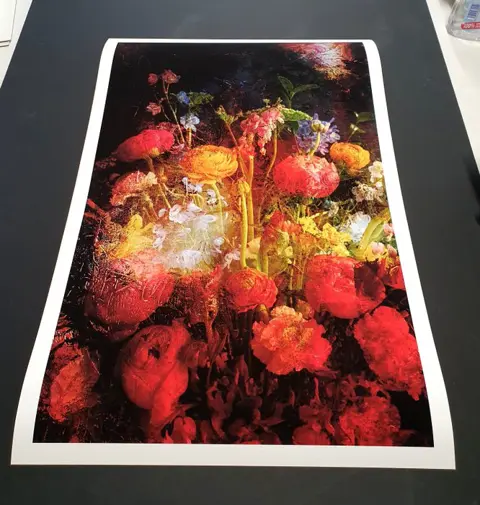 Viet Ha Tran - Baroque Flowers VII