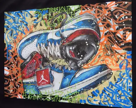Enigme09 (1979) - Abstract Nike Air Jordan