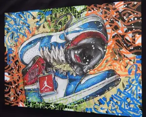 Enigme09 (1979) - Abstract Nike Air Jordan