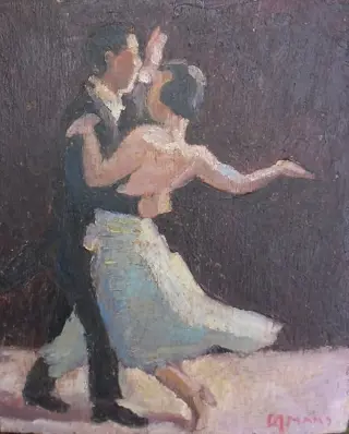 Maks "" Danspaar 10 x 15 cm