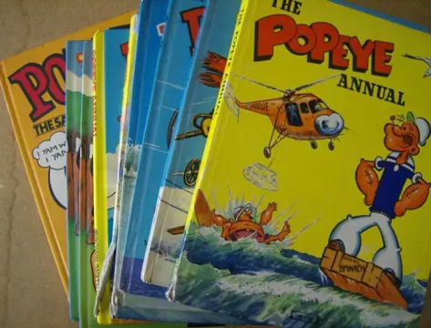 Popeye annual hc engels adv6358
