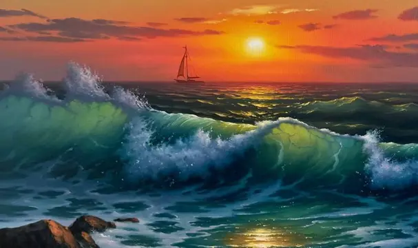 Stoev Serhii (1971) - Windy evening