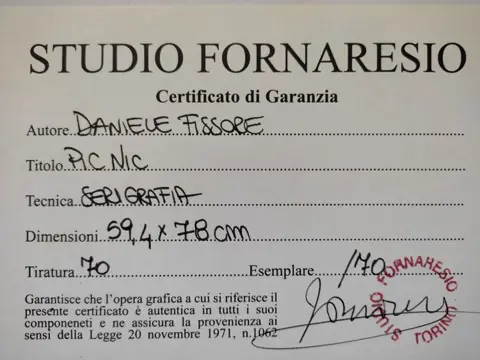 Daniele Fissore (1947) - Pic Nic