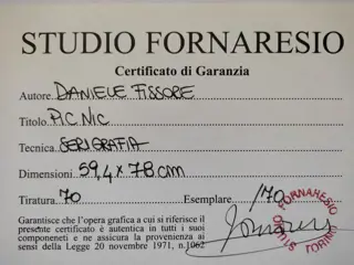 Daniele Fissore (1947) - Pic Nic