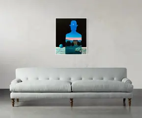 Piero Costa - L'heureux donateur. from René Magritte - L