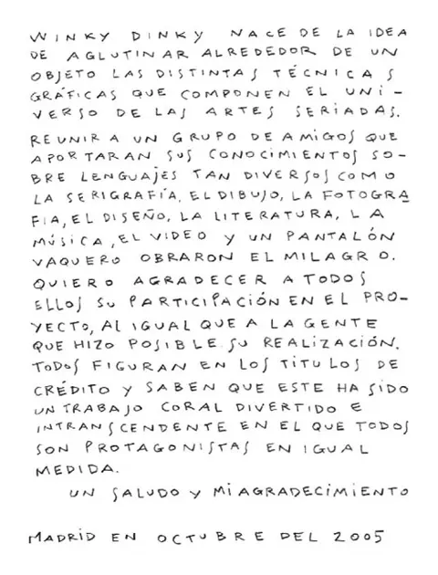 Fernando Bellver y otros. - Winky Dinky