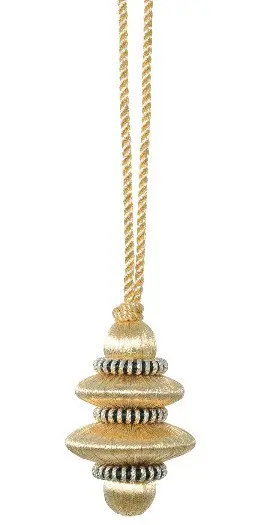 Sleutelkwast Onyx metaal