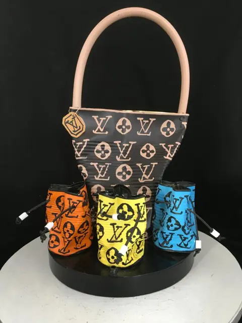 Norman Gekko (XX-XXI) - Crushed LV with baby Vuittons