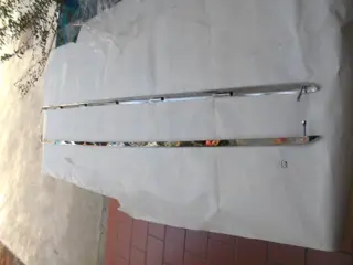 Chrome moldings under the doors for Maserati Mistral