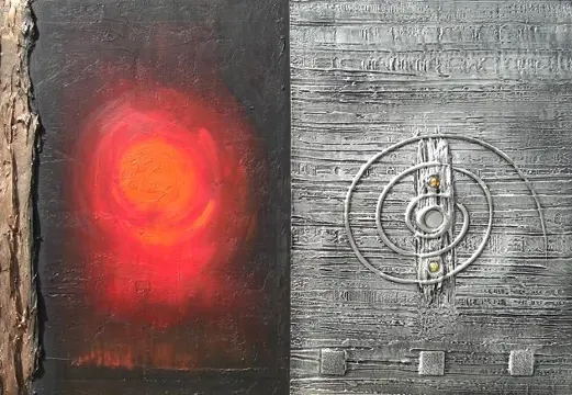 Exclusief Russisch Schilderij, ook met reliëf.