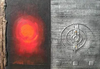 Exclusief Russisch Schilderij, ook met reliëf.