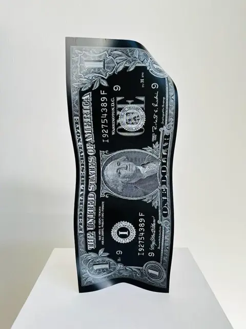 Karl Lagasse (1981) - ONE DOLLAR IN GOD WE TRUST KARL LAGASSE