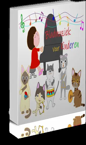 Bladmuziek voor jonge kinderen - 15 Eenvoudige pianostukjes