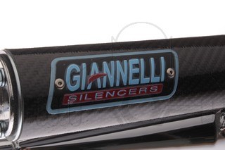 Uitlaat giannelli chroom aprilia sr2000 di-tech