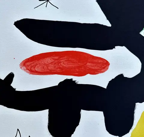 Joan Miro (1893-1983) - Composition abstraite