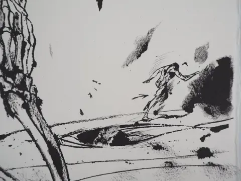 Vladimir Velickovic (1935-2019) - Hommage à Poe : le Corbeau