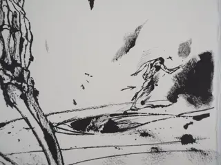 Vladimir Velickovic (1935-2019) - Hommage à Poe : le Corbeau