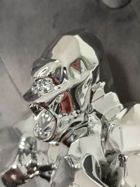 Richard Orlinski (1966) - Kong Christmas Spirit Silver édition 19cm