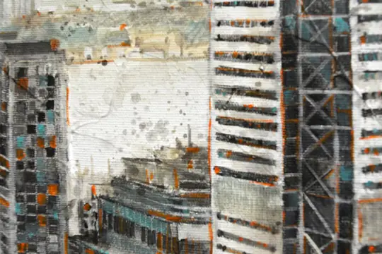 Fernando Arribillaga (1984) - Vista aerea del edificio New York Times, de Nueva York
