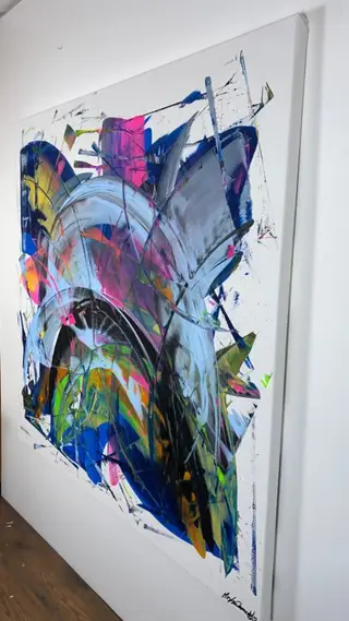 Parscha Mirghawameddin - Abstract N°3236XXL