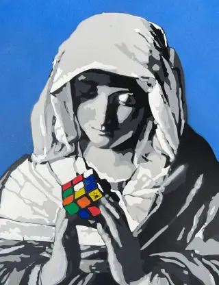 Quiona+ (1987) - 'Virgin Experiments with Rubik Space Invaders'