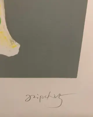 Jacques Lipchitz (1891-1973) - Hommage a Picasso