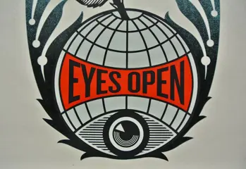 Shepard Fairey (OBEY) (1970) - Eyes Open