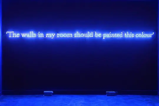 Joseph Kosuth (1945) &Rene Rietmeyer (1957) - Wittgenstein