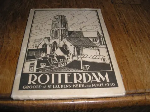 Rotterdam, groote of st. Laurenskerk, voor 14 mei 1940