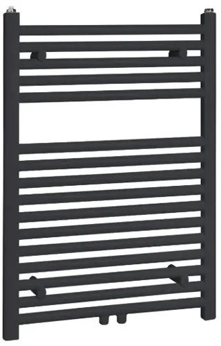 Best-Design "Zwart-ral 9011 Zero" radiator 770x600mm
