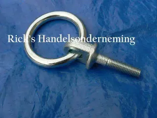 Ringbout met ring M10 x 35 mm voor paardentrailer