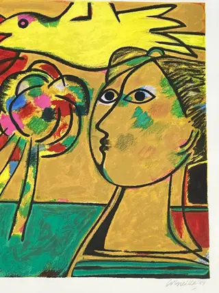 Corneille (1922-2010) - Le règne du chat bleu