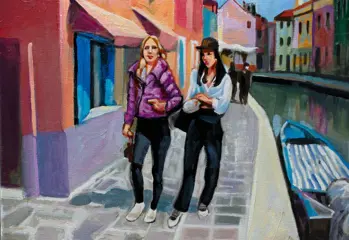 Piero Costa - 2 americane a Burano