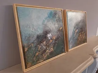 Monika Seroka - Diptych "When the sleep overwhelms me